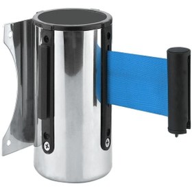 Resim Kayalar Trafik 3 Metre Mavi Ikaz Şeritli Duvara Monte Şerit Bariyer Mekanizması Duvar Tip Şerit Bariyer 