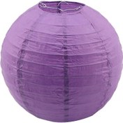Resim Yaleker 20cm Mor Kağıt Feneri - Dekoratif Işık Aracı Diğer 