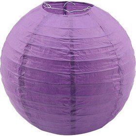Resim Shineyee 20cm Mor Kağıt Feneri - Renk Seçenekli Dekoratif Aydınlatma Aleti Diğer 