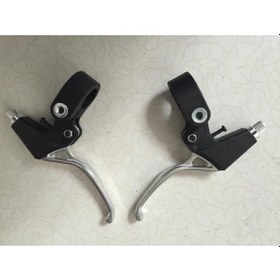 Resim Ümit Bisiklet Fren Kolu Üb-099 Siyah/Silver 3 Parmak 