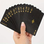 Resim Su Geçirmez Oyun Kartları - Su Geçirmez Plastik Poker Kartları - Noel, Cadılar Bayramı ve Şükran Günü için İdeal Hediye, Oyun Akşamları İçin Mükemmel 