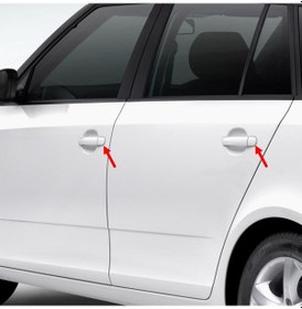 Resim Seat İbiza 2002-09 Ön Arka Dış Kapı Kolu Kapağı 3B4839879A 