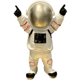 Resim Astronaut Figurine, Space Themed Home Decor, Space Explorer Sculpture, Decorative Helmet Astronaut Statue, Astronaut Sculpture, Astronaut Figurine, Astronaut Decor - Object-6 