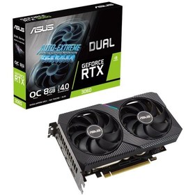 Resim Asus NVIDIA GeForce RTX 3060 Dual OC DUAL-RTX3060-O8G 8 GB GDDR6 128 Bit Ekran Kartı 