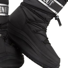 Resim Moon Boot Mb Polar Waterproof Erkek Siyah Kar Botu 