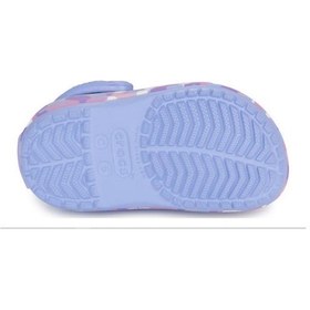 Resim Crocs Crocband Glow Confetti Çocuk Terlik Mavi 