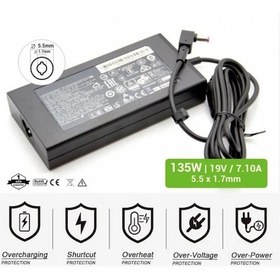Resim Acer Liteon Pa-1131-26 5.5 1.7mm Notebook Adaptörü, Şarj Aleti Cihazı 135w 