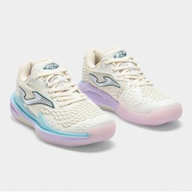 Resim Joma TACELS2625C T.Ace Lady 26 Toprak Kort Kadın Tenis Ayakkabısı - Bej/Pembe 