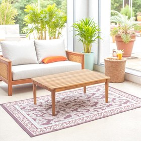 Resim ReHome Trend OS Ahşap Bahçe Balkon Masası 