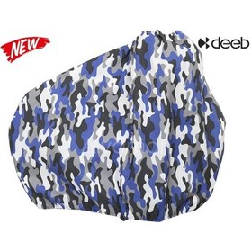 Resim Deeb Katlanır Bisiklet Saklama ve Taşıma Kılıfı Lacivert Beyaz Siyah 