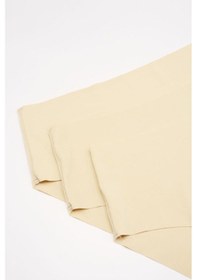 Resim Nbb Kadın Lazer Kesim Yüksek Bel Külot 327 3'lü Paket 