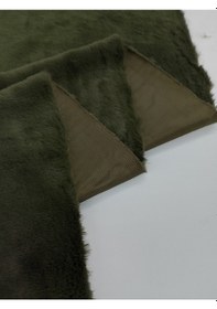 Resim Toskana Peluş Kumaş Haki 