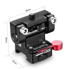 Resim SmallRig 2100B Monitör Eğimli Montaj NATO Kelepçesi 