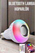 Resim Techno Stock Bluetooth Hoparlör RGB LED Teknolojisi ile Müzik ve Aydınlatma 