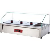 Resim Işıkgaz Silverinox Endüstriyel Elektrikli Set Üstü 4 Gözlü Benmari 1/2 GASTRONORM KÜVET - ELEKTRİKLİ - CE BELGELİ - GARANTİLİ