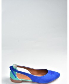 Resim Fox Shoes Saks Mavi/su Yeşili Kadın Babet H726324002 Saks Mavi -Yeşil 