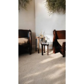 Resim Ahşap 2li Set Mantar Yan Sehpa Fiskos 