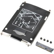Resim Kangvka Hp Elitebook 2560p 2570p İçin Sata Hard Disk Kutusu + Bağlantı Kolu + Vida Seti 
