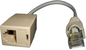 Resim Rj11-Rj45 Çevirici Modem için 