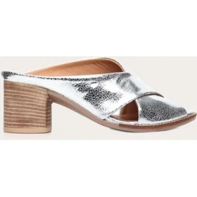 Resim Bueno Shoes Deri Kadın Topuklu Terlik 