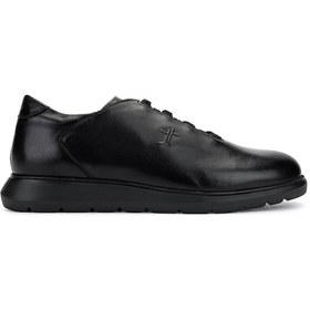 Resim Tamer Tanca Erkek Hakiki Deri Siyah Deri Sneakers & Spor Ayakkabı 1093 1191 Erk Ayk Y25 Sıyah Dr Siyah 