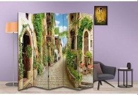 Resim Manzara Temalı Özel Tasarım Paravan Room Divider PRV1291, 180 x 180 