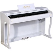 Resim SDP-320 W Çekiç Aksiyonlu 88 Tuşlu Dijital Piyano(Beyaz) Jwin
