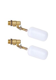 Resim Yuntech01 Plastik Otomatik Su Seviyesi Kontrol Valfi, Hayvan İçme Kasesi İçin Su Tamiri, 2 Adet, Büyük Boy, Su Tasarrufu %30+ 