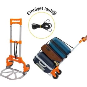 Resim Jacx Katlanır Paket Taşıma Arabası 65 kg 