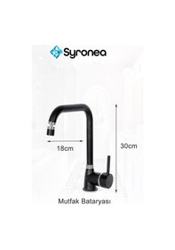 Resim Özel Robot Yağmurlama Siyah Tepe Duş Seti Banyo Mutfak Lavabo Bataryası Seti Musluk Set Siyah 