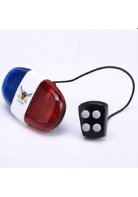 Resim Xing Cheng Xc-325 Elektronik Bisiklet Polis Sireni. Kornası Çok Renkli 