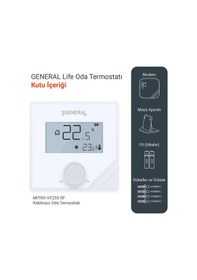 Resim General Mıtra 25s Rf Kablosuz Oda Termostatı 