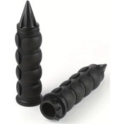 Resim Hightower Siyah Uçlu 25mm Kaymaz Motosiklet Gidon Kolu Universal Alüminyum Alaşım 