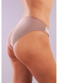 Resim Etiler Collection Golshan Giselle Mini Slip, Kadın Güpürlü Saten Bakır Külot Çok Renkli 