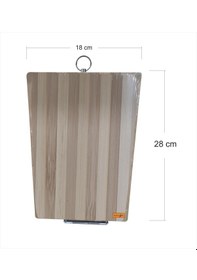 Resim Kalın Sağlam Gerçek Bambu Ahşap Et Ekmek Tavuksebze Kesme Tahtası 