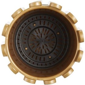 Resim Omnipazar So-is02 İstanbul Dekoratif Yuvarlak Saksı 2,6 Lt Mocha 6 Adet 6 Adet 