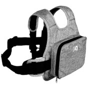 Resim Gri Katlanabilir Depolama Çocuk Emniyet Kemeri 