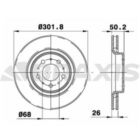 Resim ON FREN DISK AYNASI HAVALI VOLVO S70 96> V70 C70 98> 850 91> 