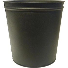 Resim 10 Lt Deliksiz Siyah Masa Altı Çöp Kovası, Ofis Kullanımı Için Şık ve Pratik 