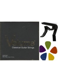 Resim Volüme Klasik Gitar Takım Teli 3'Lü Set 