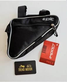 Resim Kadro Orta Üçgen Çanta 0.75 Lt Bisiklet - Epic Siyah 