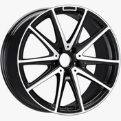 Resim Emr EMR-A331-01 9.5x19"-5x112 ET48 66.6 Black Diamond Jant 4 Adet Emr