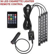 Resim 36smd Led Araba Atmosfer Lambası Otomotiv Ortam İç Dekoratif Işıklar Uzaktan/ses Kontrolü Dekorasyon Oto İç Aksesuar Dğ. 54139064 