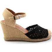 Resim Siyah Kadın Espadril K01874414028 Siyah 
