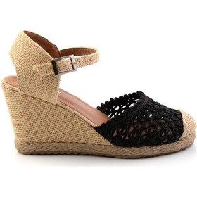 Resim Siyah Kadın Espadril K01874414028 Siyah 