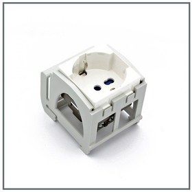 Resim Palazzoli Ray Tipi Schuko Priz 2 Modül 16A 250 V 2P+T 