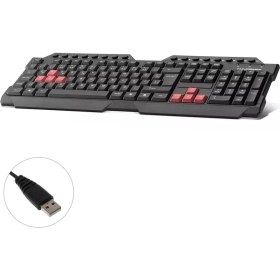 Resim Hadron Kablolu Oyuncu Klavye Q Multımedıa Hadron HD-869 