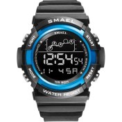 Resim Hanyang Siyah Mavi Smael Spor Dijital Izle Erkekler Için Su Geçirmez Saat En Lüks Marka Askeri Saatler Erkek Çift Zamanlı Kronometre Tarih Kol Saati (Yurt Dışından) 