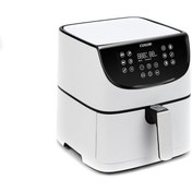 Resim COSORI Premium Xxl 5.8-quart 5.5 lt 1700w Dokunmatik Panelli Yağsız Airfryer Fritöz -beyaz 