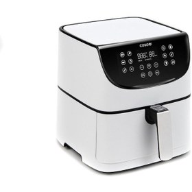 Resim COSORI Premium Xxl 5.8-quart 5.5 lt 1700w Dokunmatik Panelli Yağsız Airfryer Fritöz -beyaz 